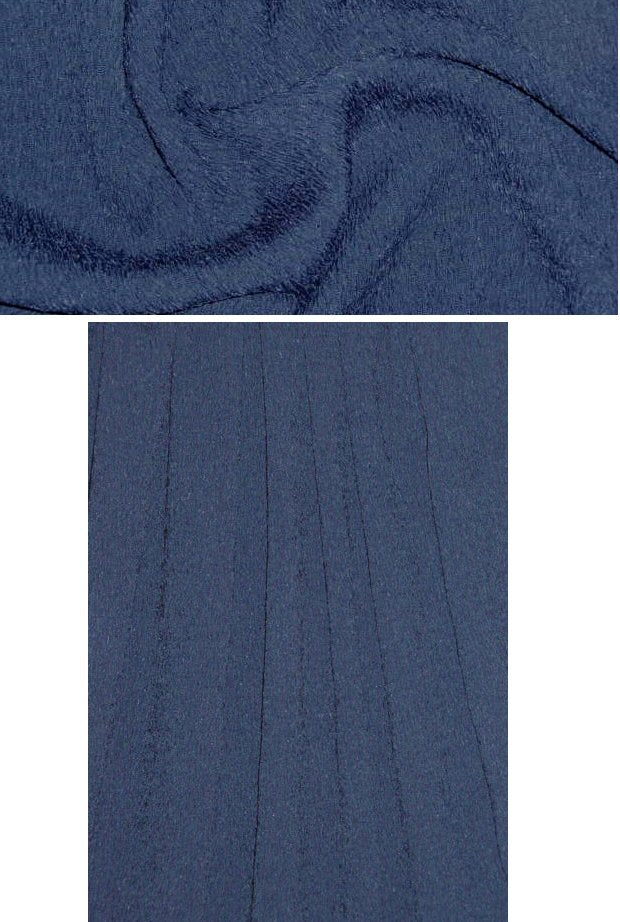The0ry crinkle textured stretch cloque'- navy