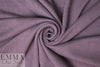 bamboo/cotton fleece-back knit - dusty grape 1 yard