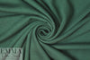 bamboo/cotton fleece-back knit - pine .875 yds