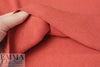 bamboo/cotton circular tube ribbing - dusty orange 1.5 yd