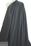 Italian felted wool coating - charcoal 1.5 yds