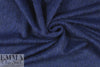 Italian wool/mohair blend coating - cobalt