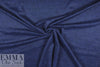 Italian wool/mohair blend coating - cobalt