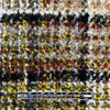 Italian 'plaid' wool/viscose blend coating - persian red/curry 3 yd