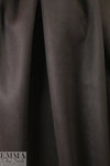 Italian wool/angora/cashmere coating - mahogany
