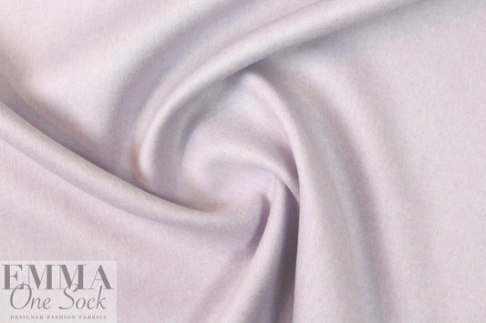 wool/angora/cashmere blend doublecloth - lavender .75 yds