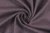Italian wool/cashmere doublecloth - plum/spice 1.625 yd