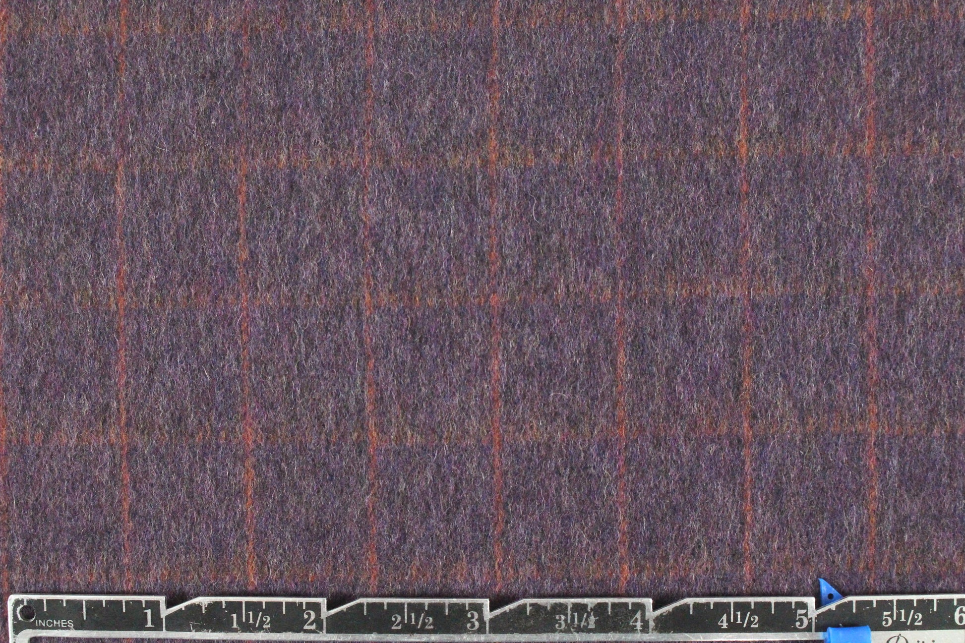 Italian wool/cashmere doublecloth - plum/spice 2.5 yd