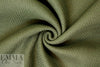 famous designer Italian wool chevron doublecloth - loden