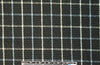 famous designer nubby wool windowpane - black/blue 1 yard