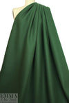 famous designer virgin wool blend coating - juniper