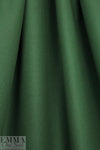 famous designer virgin wool blend coating - juniper