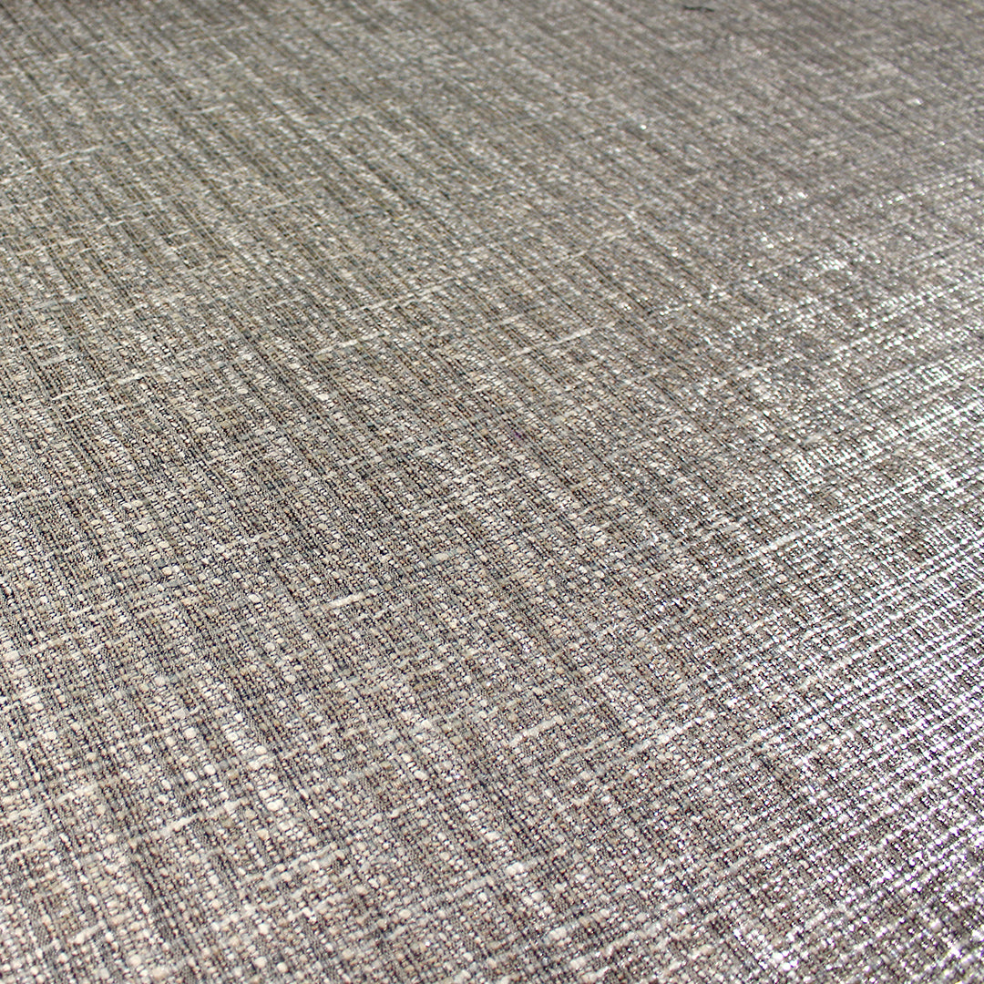 Italian tweedy boucle' wool blend woven with metallic glaze 1.125 yds