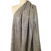 Italian tweedy boucle' wool blend woven with metallic glaze 1.125 yds
