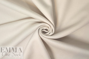 Italian wool/cashmere coating - alabaster