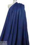 Rebecca Tayl0r deep blue 'fur' wool blend coating 1.875 yds
