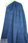 Rebecca Tayl0r furry wool blend coating - denim blue