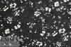 Italian burnout, printed floral cotton coating 2.5 yd
