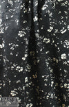 Italian burnout, printed floral cotton coating 2.5 yd