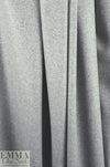NY designer wool woven coating - light gray heather 2.25 yds