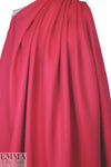 wool/angora/cashmere blend doublecloth - strawberry .66 yds