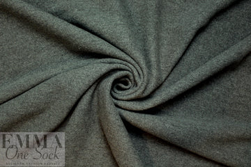 Italian boiled wool textured coating - charcoal 2 yds