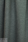 Italian boiled wool textured coating - charcoal