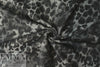 Italian stylized jacquard animal design wool blend coating