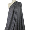 French glen plaid brushed wool knit coating 2 yd
