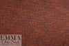 Italian wool blend autumn boucle' - cinnamon spice/black 1 yard