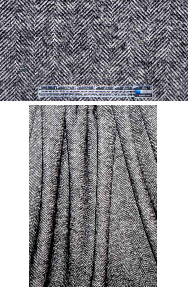 Tahari tweedy alpaca blend herringbone coating 2.25 yd