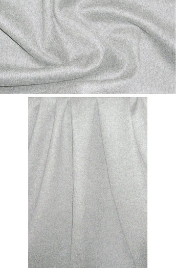 The0ry wool doublecloth coating - light gray .66 yds