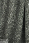 Italian mahogany/gray tweed wool blend suiting/coating 3 yd