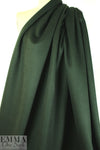 Italian virgin wool blend coating - forest 2.375 yd