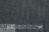 Italian all wool bar pattern textured coating - gunmetal 2 yd