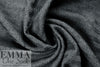 Italian all wool bar pattern textured coating - gunmetal 2 yd