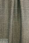 Italian all wool window plaid suiting - earth/brick 1.5 yds