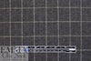 Italian all wool brushed twill windowpane suiting - charcoal 1.875 yd