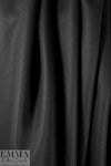 Italian black wool/cashmere coating