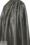 CA designer matted sculpted faux fur - ebony