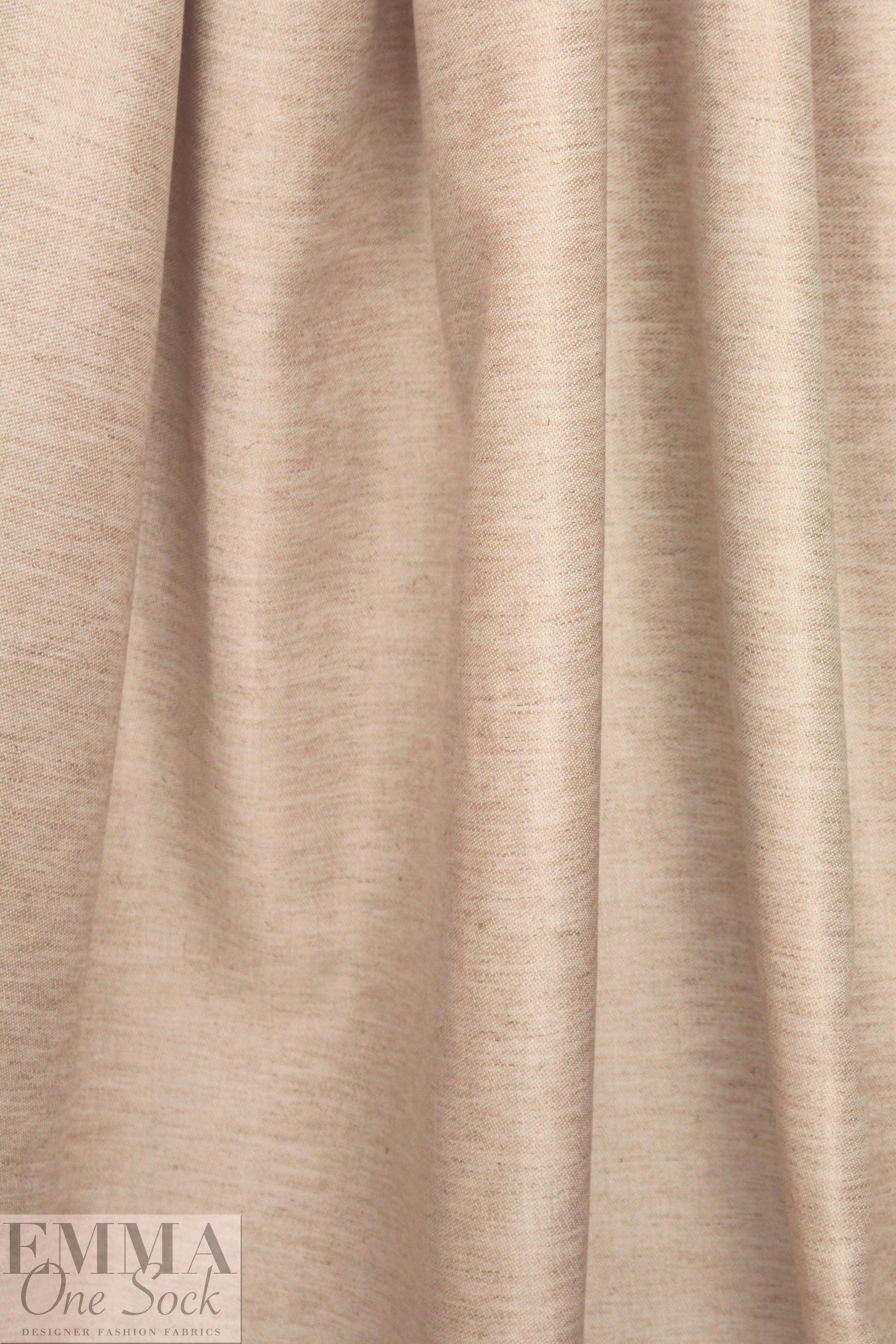 European linen/tencel/cotton blend woven - sand 2 yd