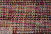 Tah@ri 'Chanel tweed' - turq/red/gold plaid