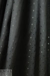 'Concerto' visc/acet lining - black dot 2.375 yd