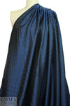 'Concerto' visc/acet lining - navy dot 1 yard
