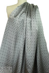'Concerto' visc/acet lining - silver dot 1.5 yds