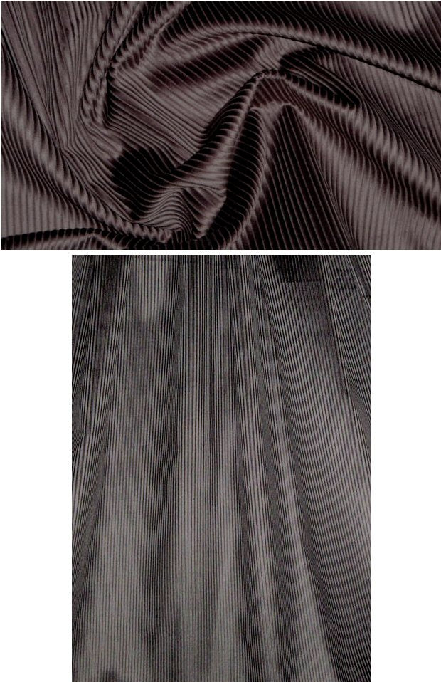 Italian wide wale corduroy - espresso
