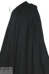8-wale 'thick/thin' stretch corduroy - black