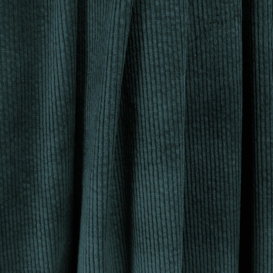 7-wale cotton stretch corduroy, Oeko-Tex cert. - blue spruce .75 yds