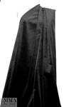 Italian wide wale corduroy - black