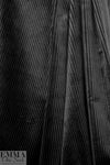 Italian wide wale corduroy - black